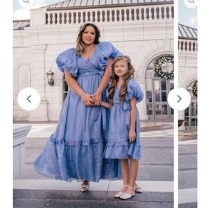 NWT JessaKae Pixie Dress in Blue Size Small